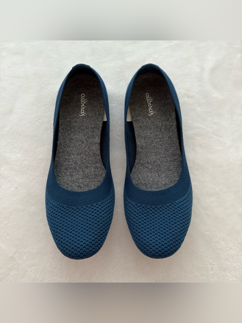 Allbirds Women's Tree Breezer Flats Size 9.5 Navy Night Classic Edition